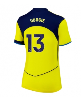 Tottenham Hotspur Destiny Udogie #13 Maglia Gara Terza Repliche 2025-26 Donna Maniche Corte